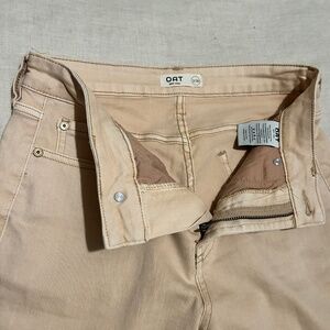 OAT cropped wide leg jeans